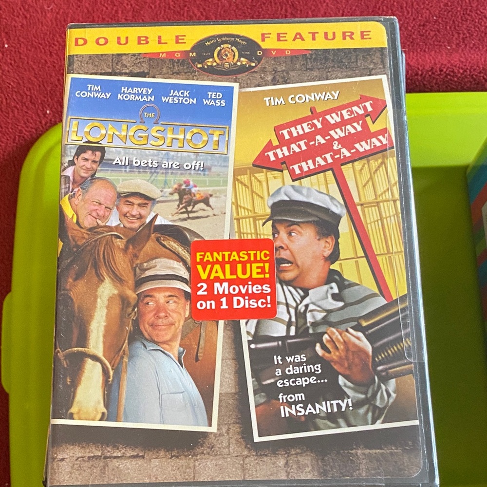 Double Feature DVD: The Longshot & They Went That-A-Way